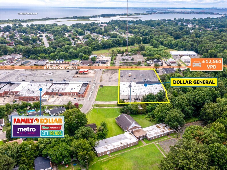 More Photos Of 1933 E Pembroke Ave, Hampton Storefront For Sale