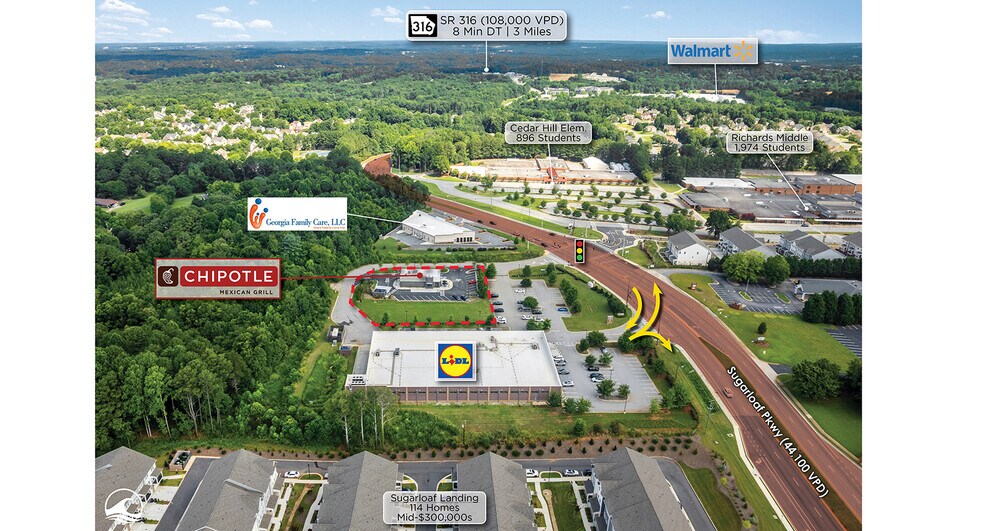More Photos Of 3530 Sugarloaf Pky, Lawrenceville Fast Food For Sale