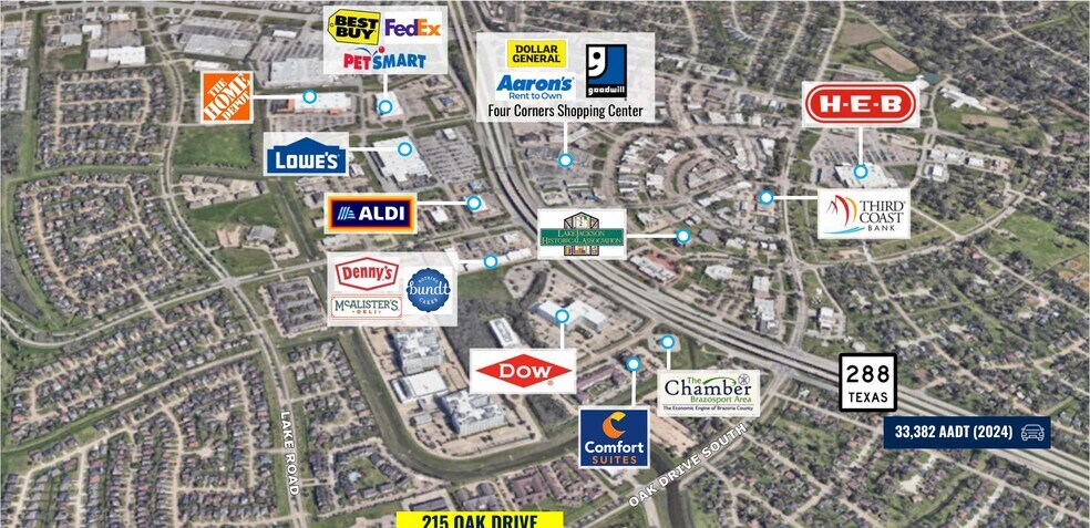 More Photos Of 215 Oak Dr S, Lake Jackson Medical For Sale
