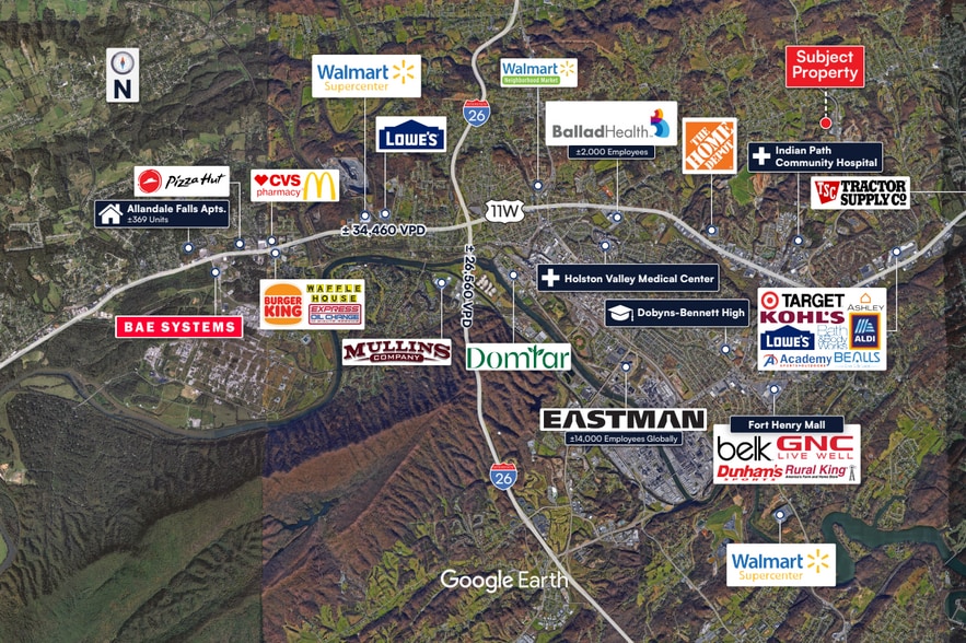 More Photos Of 3016-3020 Brookside Dr, Kingsport Warehouse For Sale