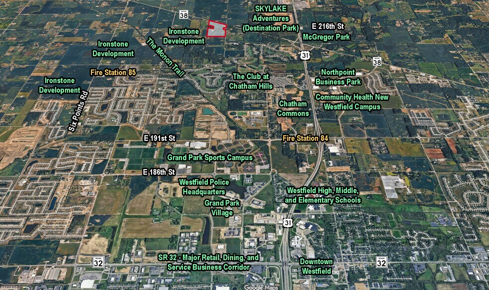 More Photos Of E. State Road 38 & Oak Ridge Road Rd, Sheridan Land For Sale
