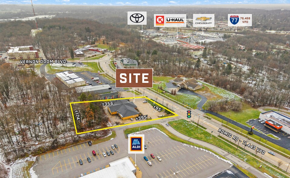 More Photos Of 2086 Romig Rd, Akron Freestanding For Sale