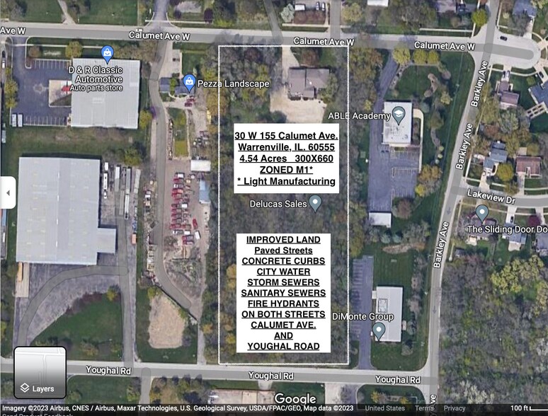 More Photos Of 30W155 Calumet Ave W, Warrenville Land For Sale