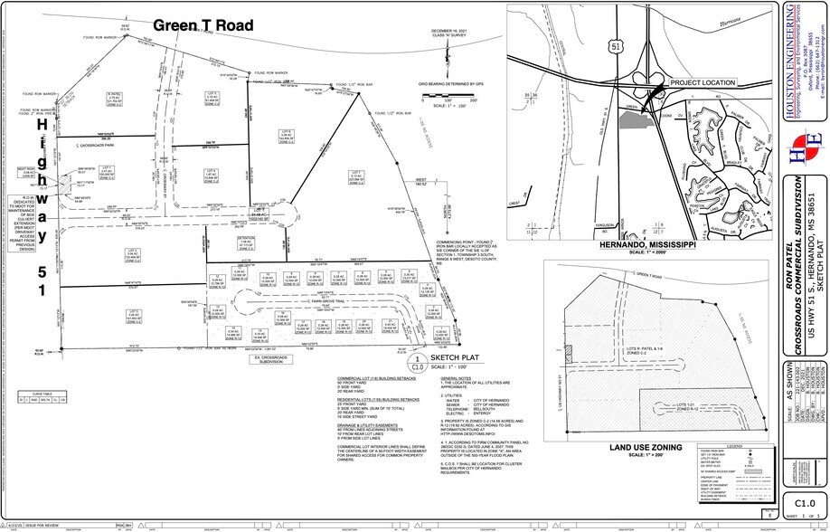 Primary Photo Of 230 Highway 51 S, Hernando Land For Sale