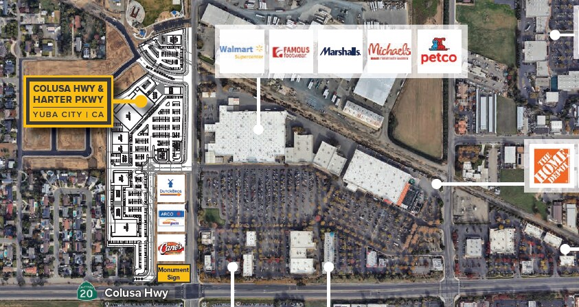 Primary Photo Of NWQ of Harter Pky, Yuba City Land For Lease
