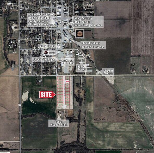 More Photos Of 0000 S Industrial St, Buhler Land For Lease