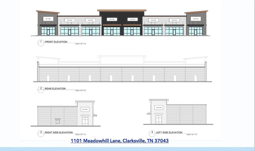 More Photos Of 1101 Meadowhill Lane, Clarksville Storefront Retail Office For Lease