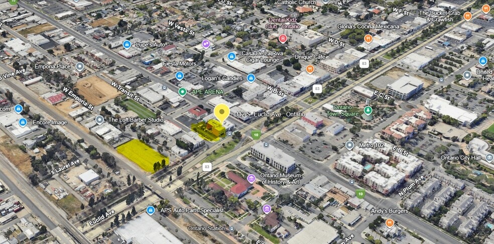 More Photos Of 110 S Euclid Ave, Ontario General Retail For Lease