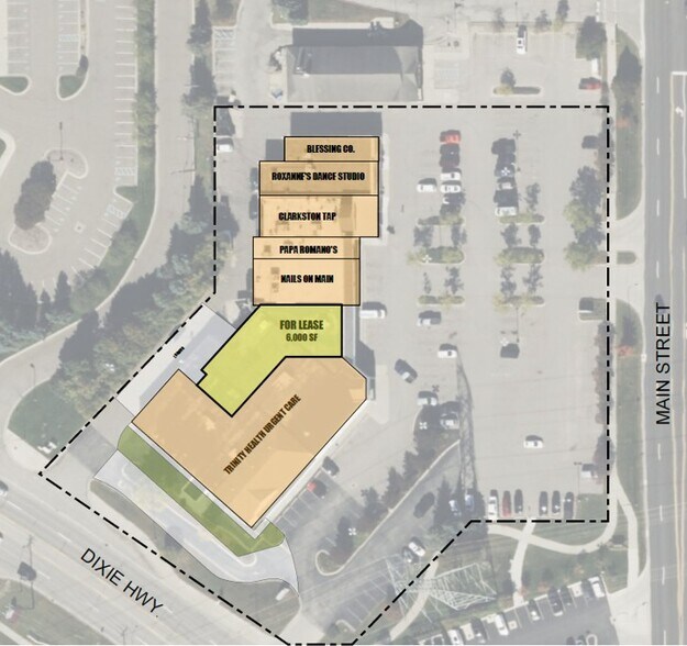 More Photos Of 5785-5811 S Main St, Village of Clarkston Storefront For Lease