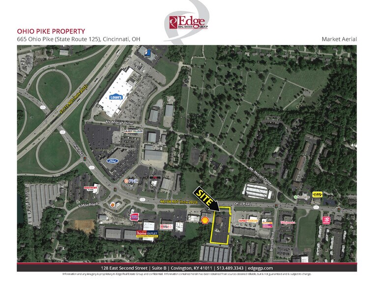 More Photos Of 665 Ohio Pike, Cincinnati Freestanding For Sale