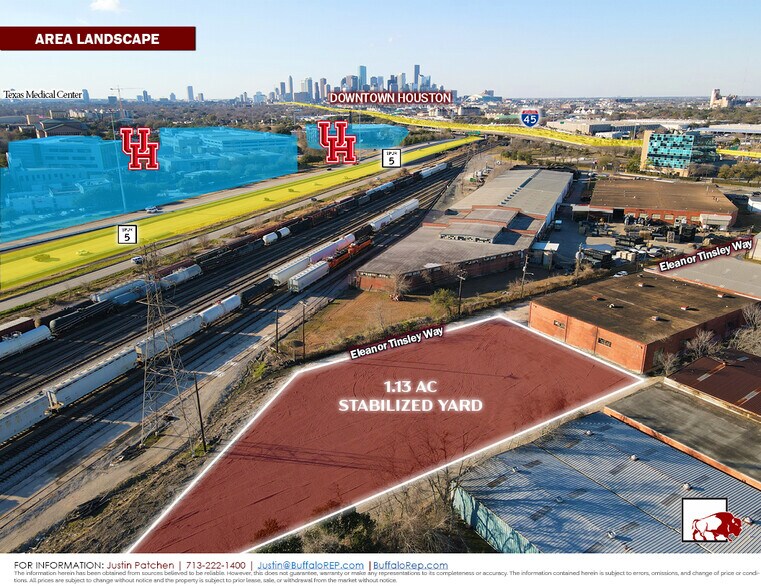 More Photos Of 2307 Eleanor Tinsley Way, Houston Land For Lease