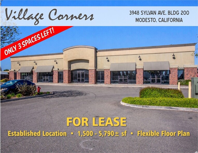 Primary Photo Of 3948 Sylvan Ave, Modesto Storefront Retail Office For Lease