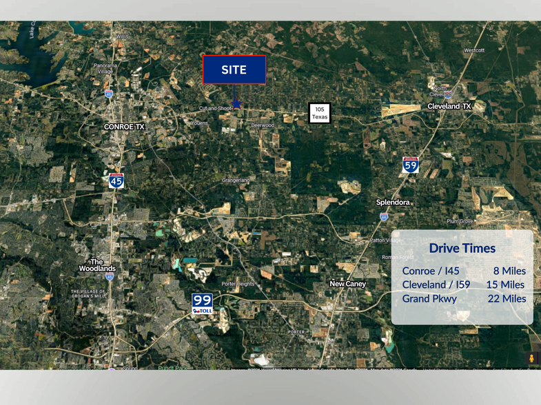 More Photos Of SH 105, Cut And Shoot Land For Sale