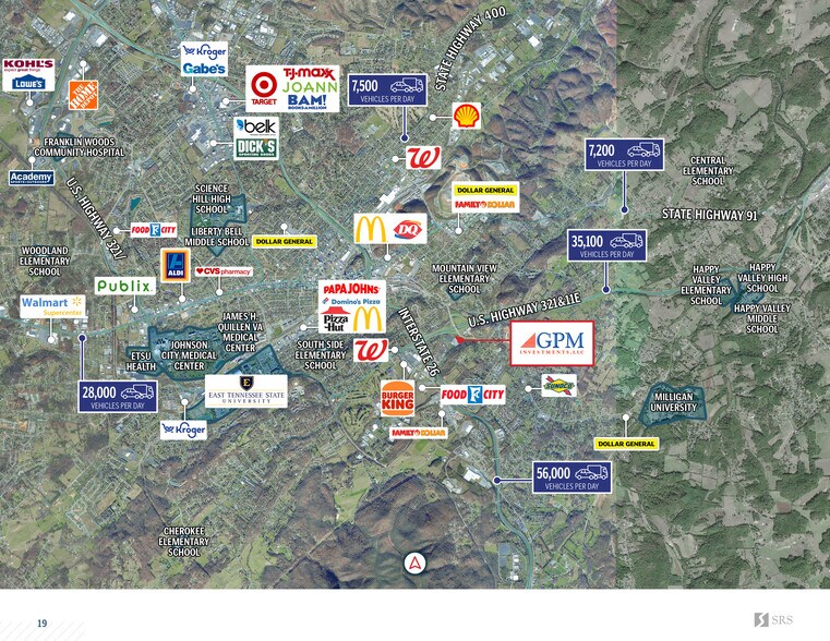 More Photos Of 607 Twin Oaks Dr, Johnson City Service Station For Sale
