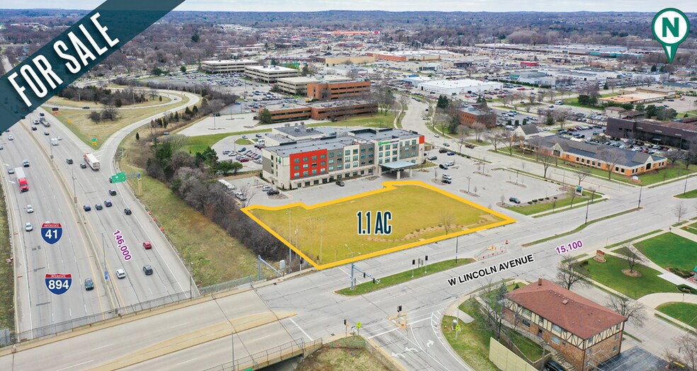 Primary Photo Of 10201 W Lincoln Ave, West Allis Land For Sale