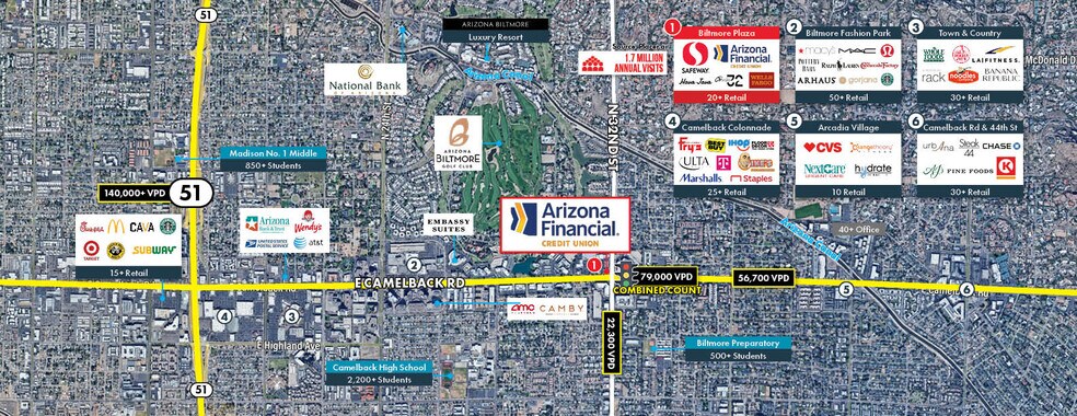 More Photos Of 3178 E Camelback Rd, Phoenix Bank For Sale