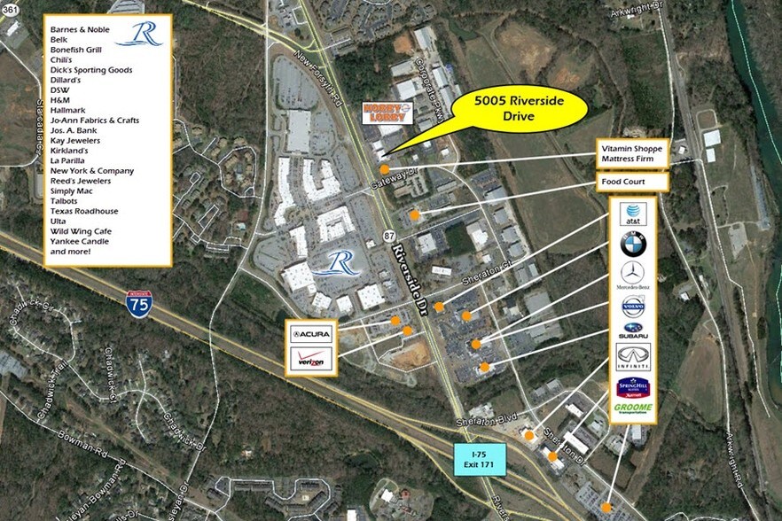 More Photos Of 5005 Riverside Dr, Macon-Bibb Freestanding For Lease