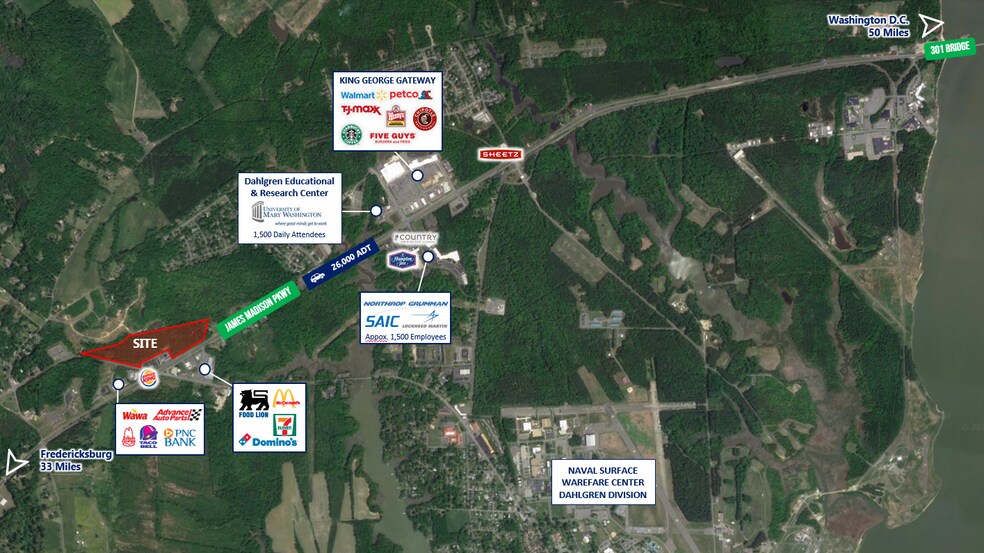 More Photos Of James Madison Highway, King George Land For Sale