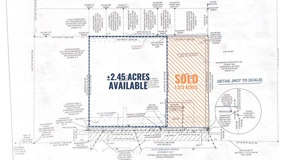 More Photos Of 696 E Robinson Ave, Springdale Land For Sale