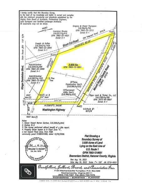 More Photos Of Washington Highway @ Rt 30, Doswell Land For Sale
