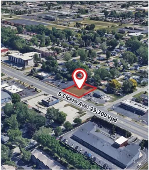 More Photos Of 14321 Cicero Ave, Crestwood Land For Lease