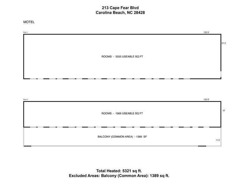More Photos Of 213 Cape Fear Blvd, Carolina Beach Hotel For Sale