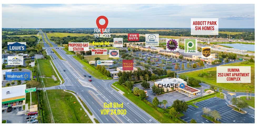 More Photos Of 8044 Gall Blvd, Zephyrhills Land For Sale