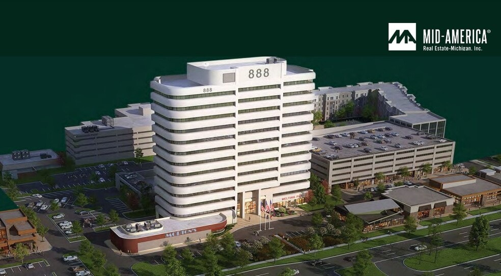 More Photos Of 888 W Big Beaver Rd, Troy Office For Lease