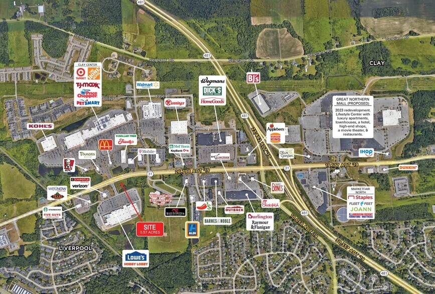 More Photos Of 3884 State Route 31, Liverpool Land For Lease