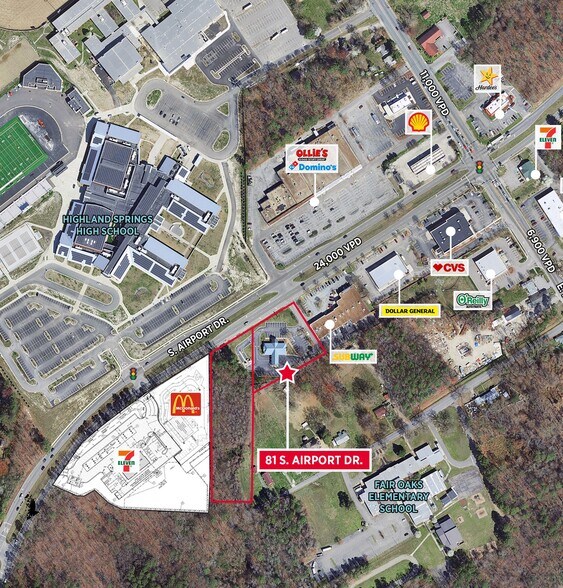 More Photos Of 81 S Airport Dr, Highland Springs Bank For Sale