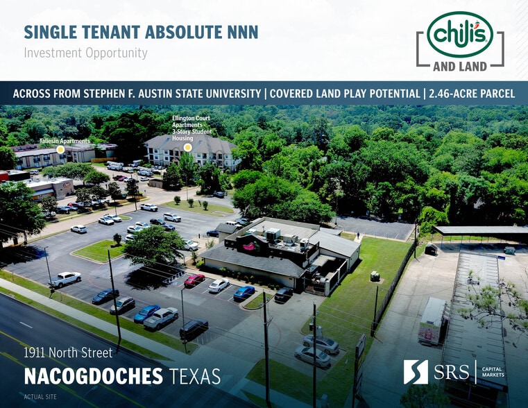 Primary Photo Of 1911 North St, Nacogdoches Restaurant For Sale