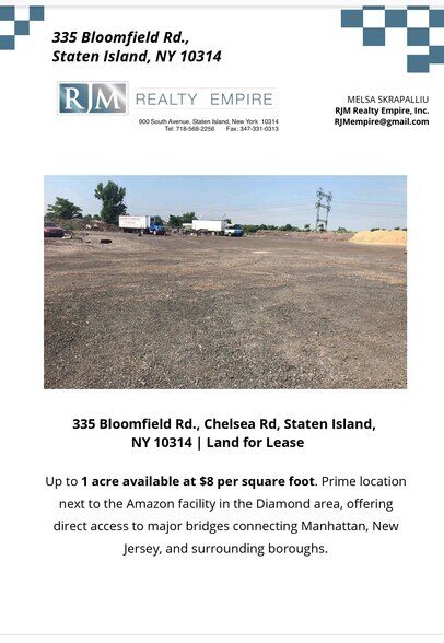 More Photos Of 335 Bloomfield Ave, Staten Island Land For Lease