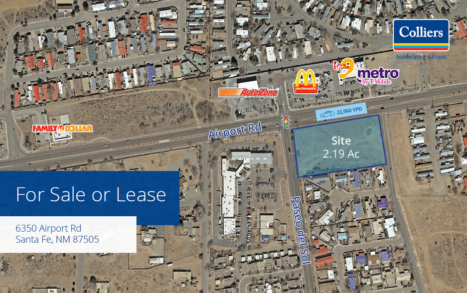 Primary Photo Of 6350 Airport Rd, Santa Fe Land For Lease