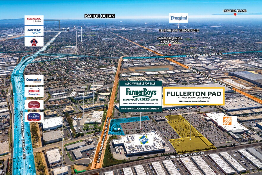 More Photos Of 629 S Placentia Ave, Fullerton Land For Lease