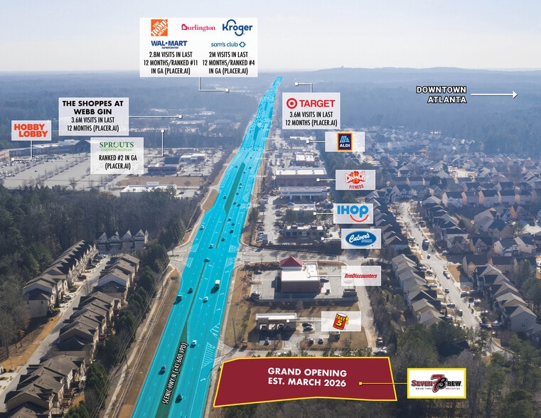 More Photos Of 1073 Scenic Hwy, Lawrenceville Fast Food For Sale