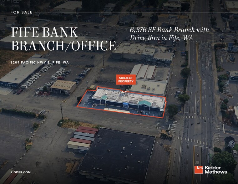 More Photos Of 5209 Pacific Hwy E, Fife Bank For Sale