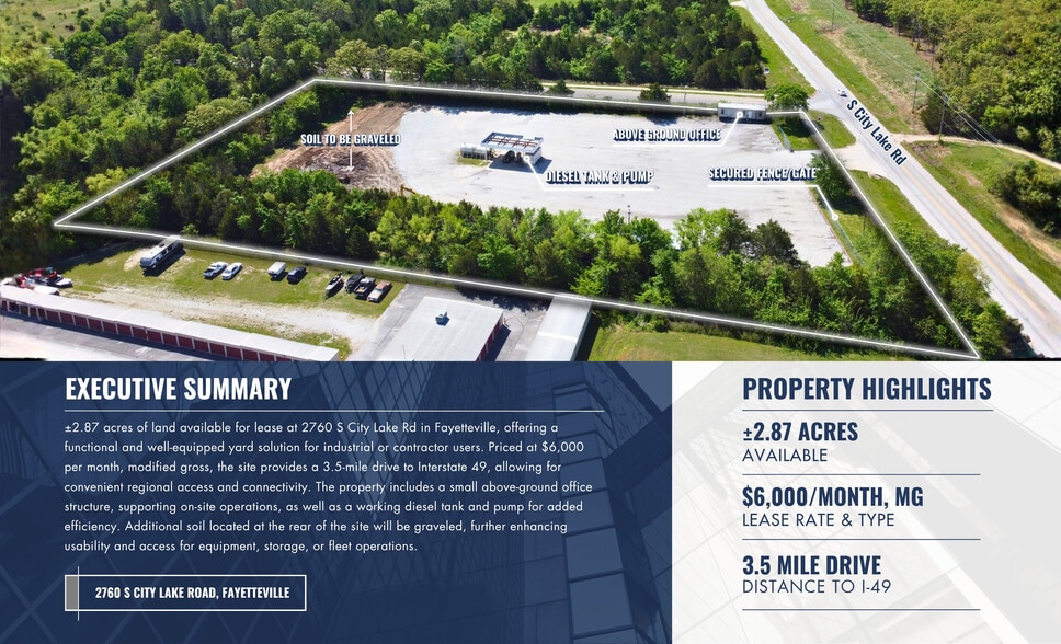 More Photos Of 2760 S City Lake Rd, Fayetteville Land For Lease
