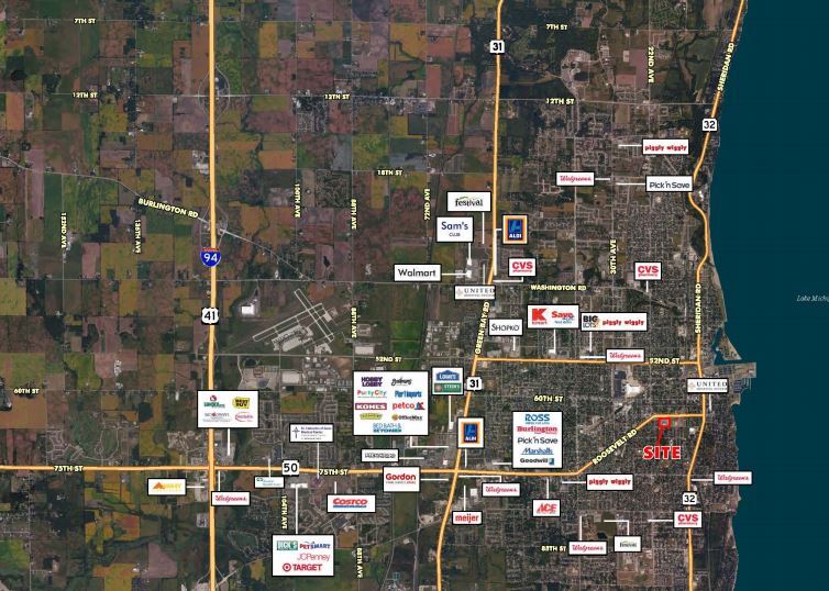 More Photos Of 1901 63rd St, Kenosha Supermarket For Lease