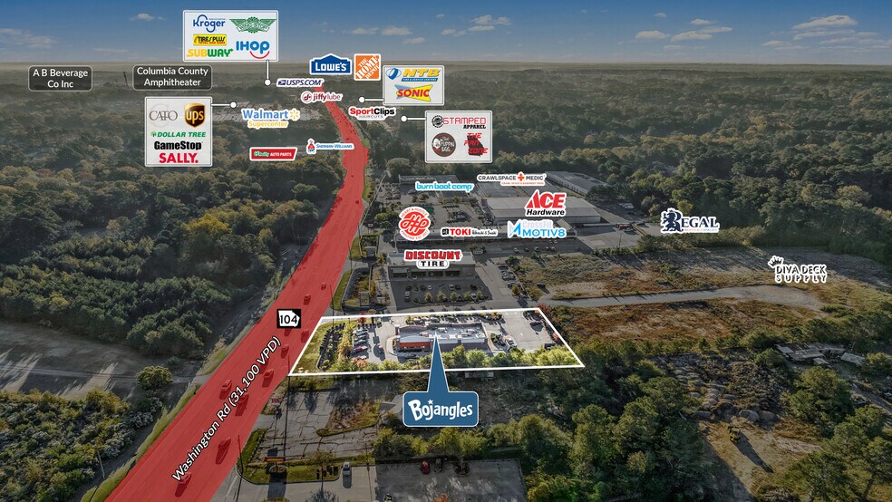More Photos Of 4544 Washington Rd, Evans Fast Food For Sale