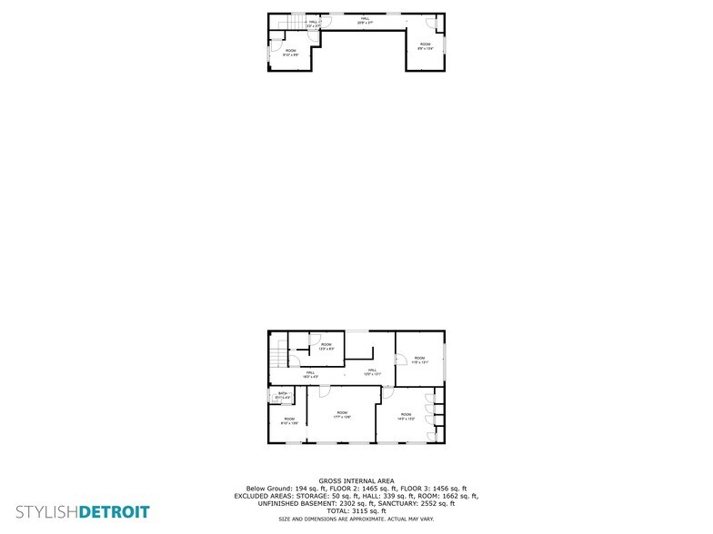 More Photos Of 4656 Canton St, Detroit Lodge Meeting Hall For Sale