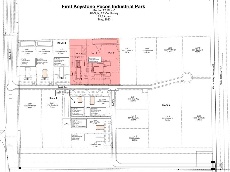 More Photos Of 2293 Ocotillo Dr, Pecos Warehouse For Lease