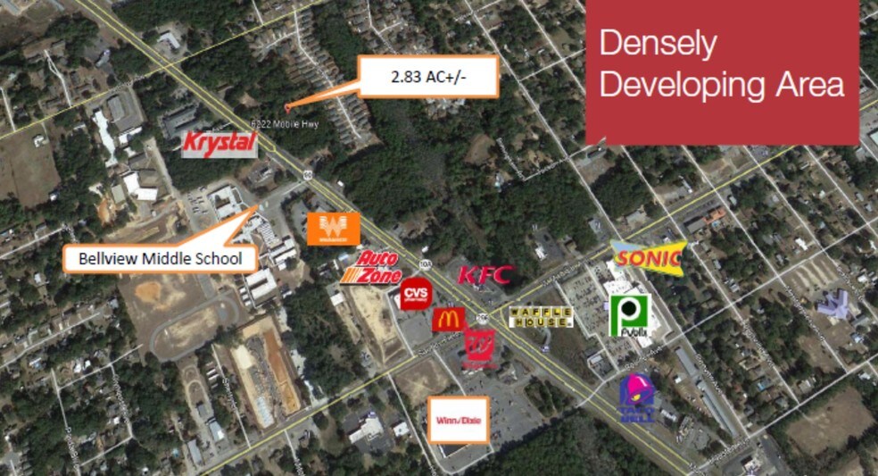 More Photos Of 6222 Mobile Hwy, Pensacola Land For Sale