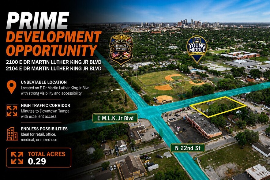 Primary Photo Of 2104 E Doctor Martin Luther King Junior Blvd, Tampa Land For Sale