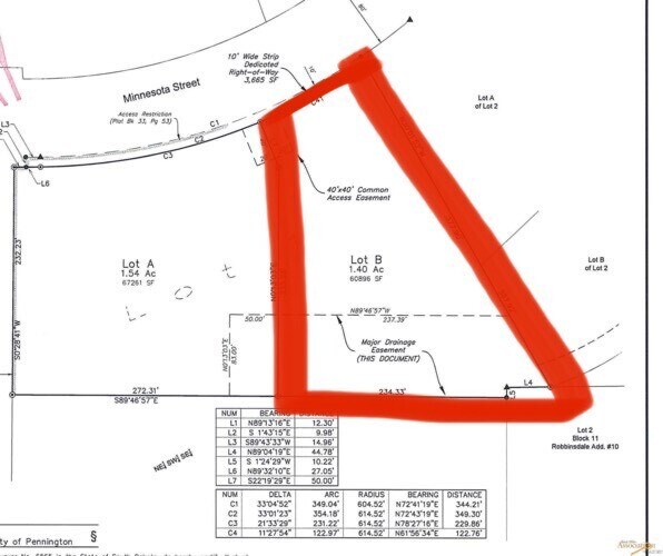 More Photos Of Minnesota Ave, Rapid City Land For Sale