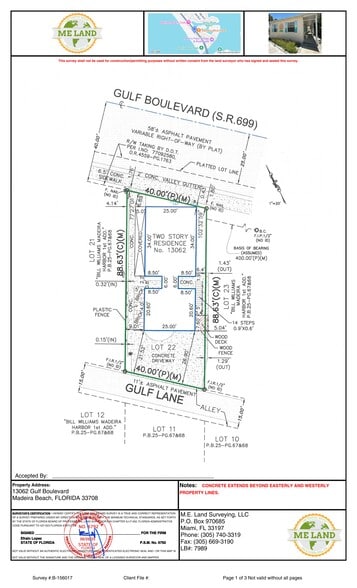 More Photos Of 13062 Gulf Blvd, Madeira Beach Land For Sale