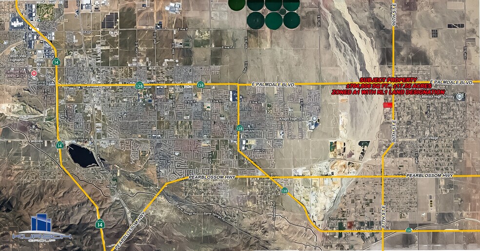 More Photos Of 90th Street East @ East Avenue R, Littlerock Land For Sale