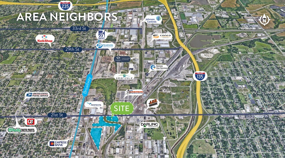 More Photos Of 515 E 21st St N, Wichita Land For Lease