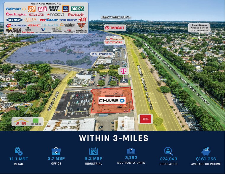 More Photos Of 330 Sunrise Hwy, Valley Stream Bank For Sale