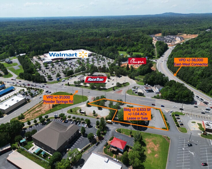 Primary Photo Of 2693 Powder Springs Rd SW, Marietta Bank For Sale