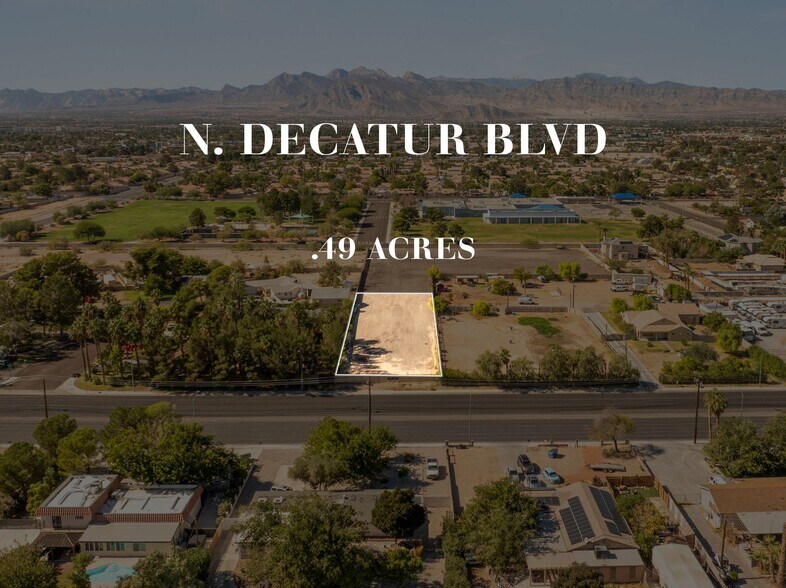 Primary Photo Of N. Decatur Blvd, Las Vegas Land For Sale